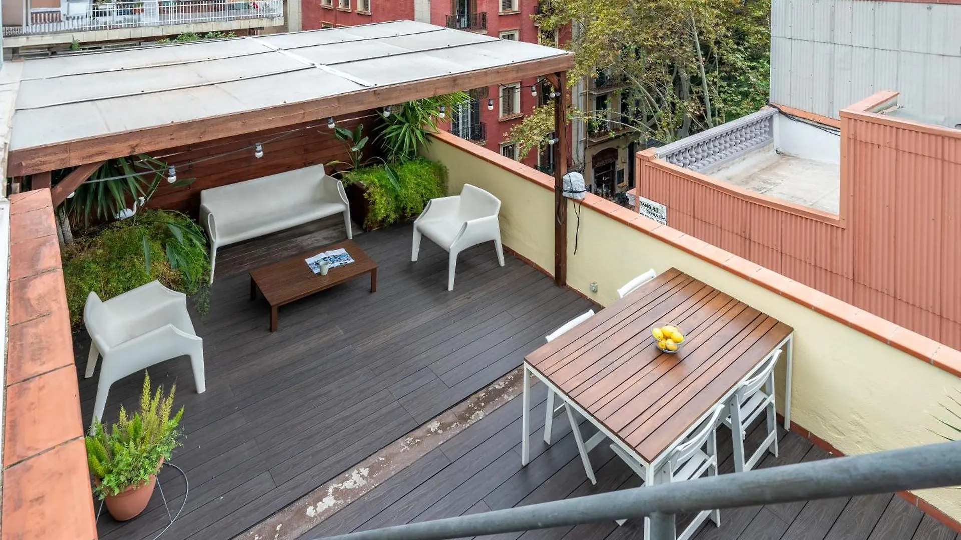 Rooftop Penthouse Double Terrace Barcelona Apartment
